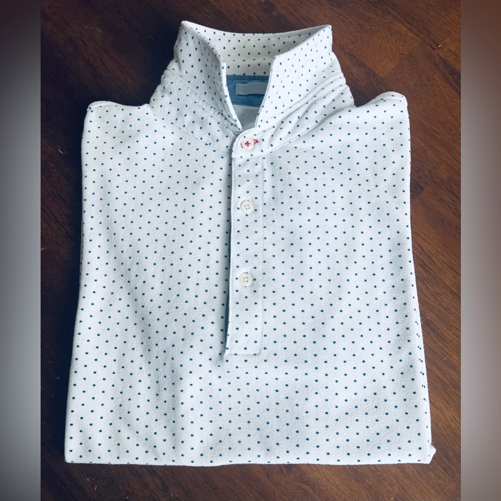 Unbranded Short Sleeve Dots Polo